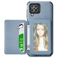 thumbnail image 2 of Case For FOXDOCK Samsung Galaxy A22 4G Stand Function RFID Blocking Magnetic Card Holder Complete Camera Safety, 2 of 5