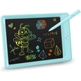 thumbnail image 1 of LCD Writing Tablet, 10 Inch Colorful Toddler Doodle Board Drawing Tablet, Erasable Reusable Electronic Drawing Pads, Educational and Learning Toy for 3-6 Years Old Boy and Girls (Blue), 1 of 5