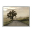 thumbnail image 4 of Stupell Industries Lone Tree Quiet Morning Road Rural Landscape Photograph Gray Framed Art Print Wall Art, Design by Lori Deiter, 4 of 5
