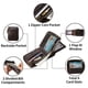 thumbnail image 4 of Cartera con cremallera MING CLAN de cuero con bloqueo RFID para hombre, 4 of 7