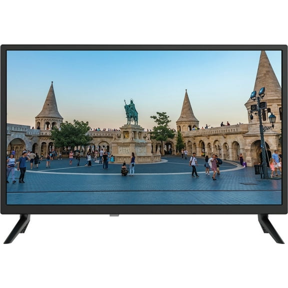 Supersonic Smart SC-2416STV 24-inch HD DLED TV with Built-in ATSC & NTSC, HDMI Input, WiFi, USB Playback, Stunning Resolution, Enhanced Brightness, Wide Viewing Angle, and AC/DC Compatibility