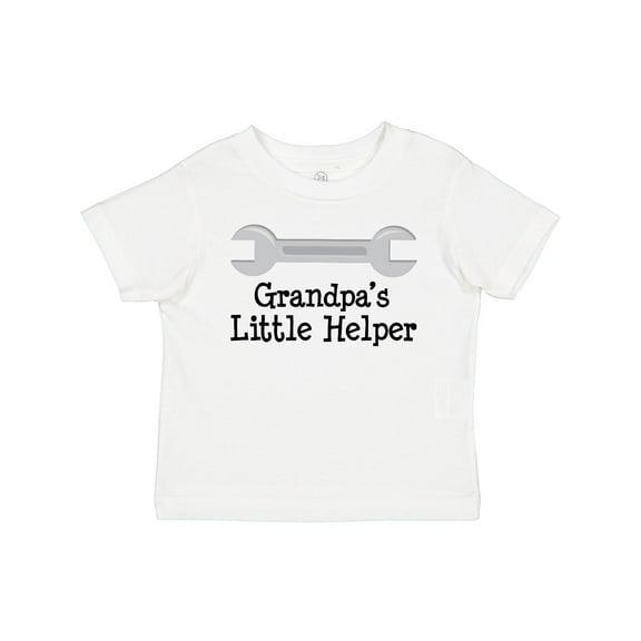 Inktastic Grandpa's Little Helper Boys or Girls Toddler T-Shirt
