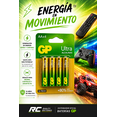 thumbnail image 1 of Pilas alcalinas GP Ultra AA 4 pzas, larga duración., 1 of 4
