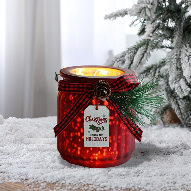 Xihbxyly Ofertas de Caja Abierta Liquidación Devoluciones En Almacén Ambiente Navideño Decorado con Velas Led Perfumadas Accesorios para Disfraces Navideños Escena de Fiesta Decoración Ambiente