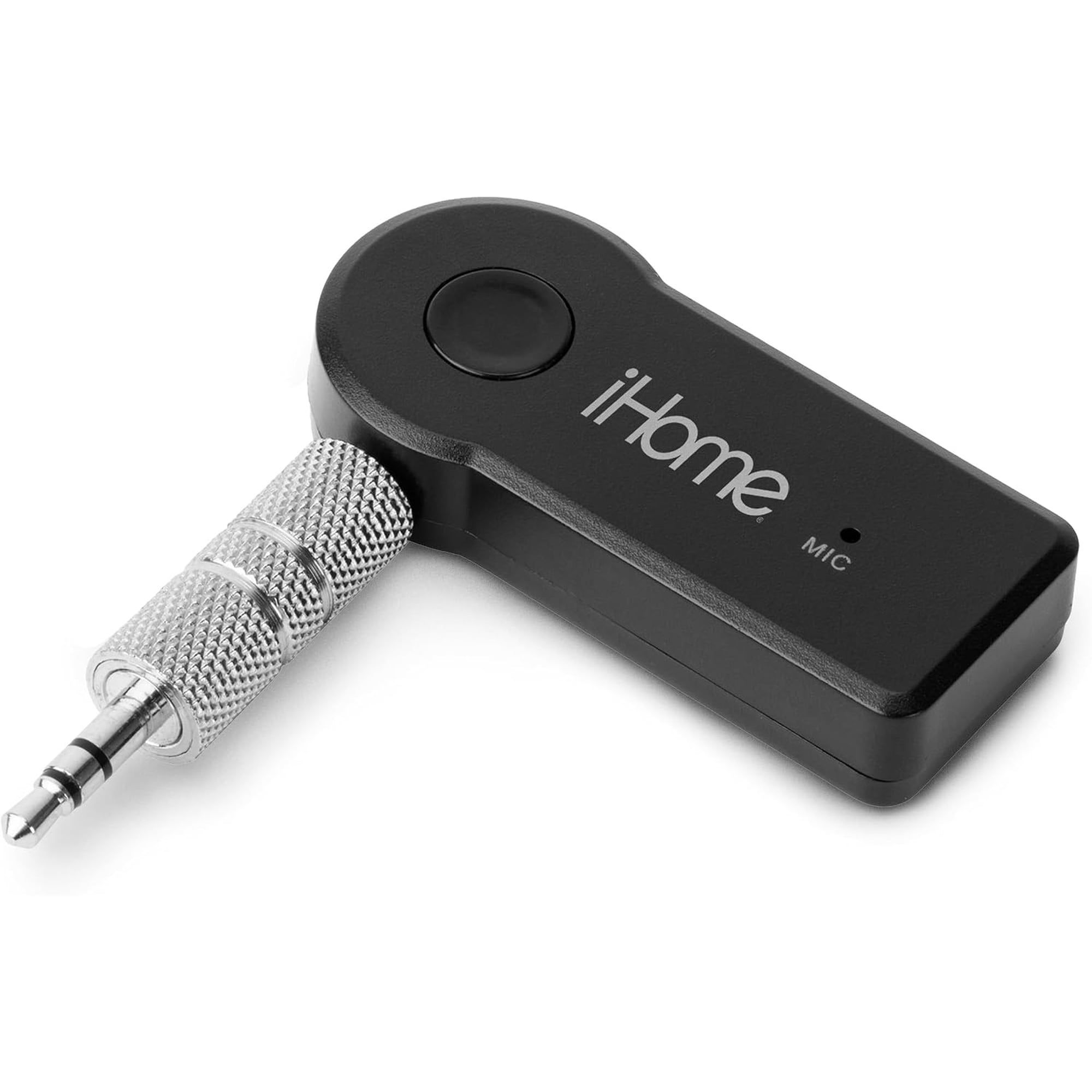 iHome 3.5mm Audio Receiver with Built-In Mic Wireless Music Streaming Compact Design