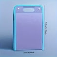 thumbnail image 2 of A4 Vertical Expanding File Folder with Handle 13 Pocket Accordion Document Organizer for Papers Exam Sheets and Filing, 2 of 5