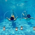 thumbnail image 4 of Blue Blue Diving Arch Toy For Pool Games Kids Underwater Treasure Hunts Swimming Training Pvc Material #L71T1, 4 of 6
