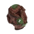 thumbnail image 6 of Resin Craft Wreck Barrel Fish Hiding Aquarium Ornament Fish Tank Decoration Home Decor Pet Supplies STONE 5, 6 of 8