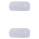 thumbnail image 4 of sweethay Estuche transparente para lápices, bolsa de bolígrafo con cremallera de PVC, bolsa de almacenamiento de papelería para estudiantes Type5 NO5, 4 of 6