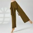 thumbnail image 6 of Loose Gauze Pants Classical Dance Wide Leg Pants Modern Dance Training Dress Adult Performance Dress Training Dance Pants, 6 of 7