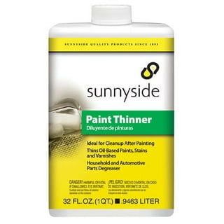 Sunnyside Corporation 803G1 Low Odor Mineral Spirits Paint Thinner, Cleaner  and Degreaser, Gallon, 6 Pack