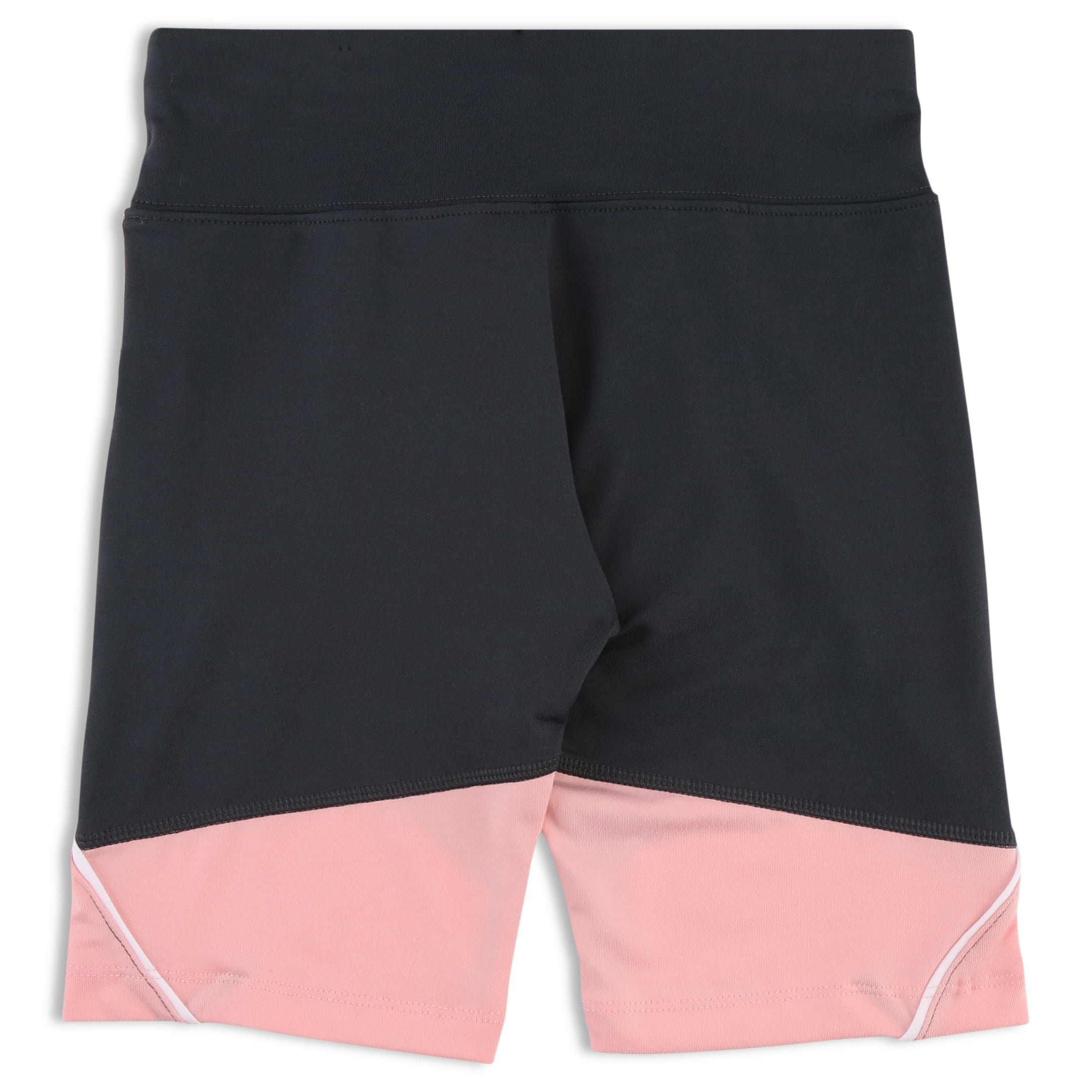 Justice Girls Collection X Colorblocked Bike Shorts with Tech Pocket, Sizes XS-XXL