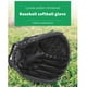 thumbnail image 4 of Soidarity Béisbol PU Guante de cuero Deportes al aire libre Béisbol Softbol Práctica Entrenamiento Guante Deportes Equipo Béisbol negro 11.5 pulgadas Soidarity OD000036-04B, 4 of 6