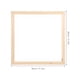 thumbnail image 2 of Bastidor de lienzo DIY: Marco de madera maciza de 40 x 40 cm con clavos para pintura al óleo, pósteres y arte digital - Bordes lisos, 2 of 7