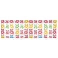 thumbnail image 6 of Yayeee Kitchen Valance Rod Pocket 54" x 18" Living Room Window Curtain, Gummy Bear Pattern, 6 of 6