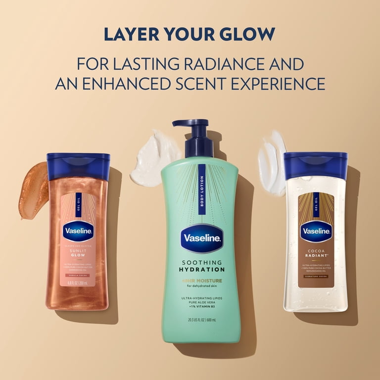 3 pack) Vaseline Soothing Hydration Body Lotion for Dry Skin SKIN SOOTHING LOTION 3本セット