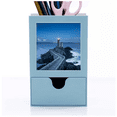 thumbnail image 1 of Ocean vista torre oscura la foto Tarjeta de clip de pluma del gestor de suministros de oficina, 1 of 3