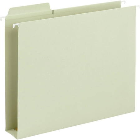 - Smead, SMD64201, FasTab Box Bottom Hanging Folders, 20 / Box, Moss