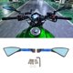 thumbnail image 1 of Espejo retrovisor convexo universal Espejo retrovisor Espejo de manillar que reduce el deslumbramiento, Fijación de accesorios para scooter Dirt Bike - Azul Soledad Espejo retrovisor, 1 of 8