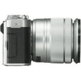 thumbnail image 4 of Fujifilm X-A10 16.3 Megapixel Mirrorless Camera with Lens, 16 mm, 50 mm, Silver, 4 of 5