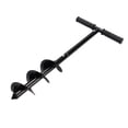 thumbnail image 1 of Hand Operated Auger Drill Bit, T Shaped High Hardness Garden Auger Drill Bit Effortless Use  for Bedding Plant, 1 of 7