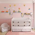 thumbnail image 2 of Pegatina de pared extraíble con diseño de coche, avión, globo y dibujos animados, para niños, bebés, habitación infantil, bricolaje, arte decorativo adhesivo., 2 of 4