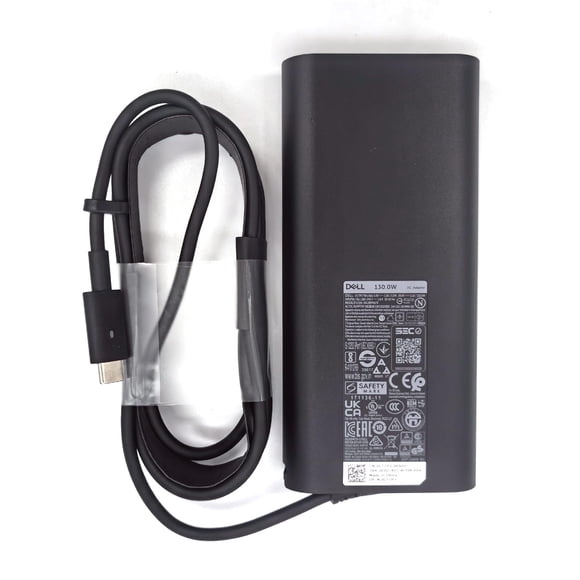 Dell Laptop Charger 130W USB C Type C AC Adapter,Precision 3551 3560 3561 3570 3571 5470 5550 5560 5570 5750 5760 5770 AC Charger, Black, DA130PM170