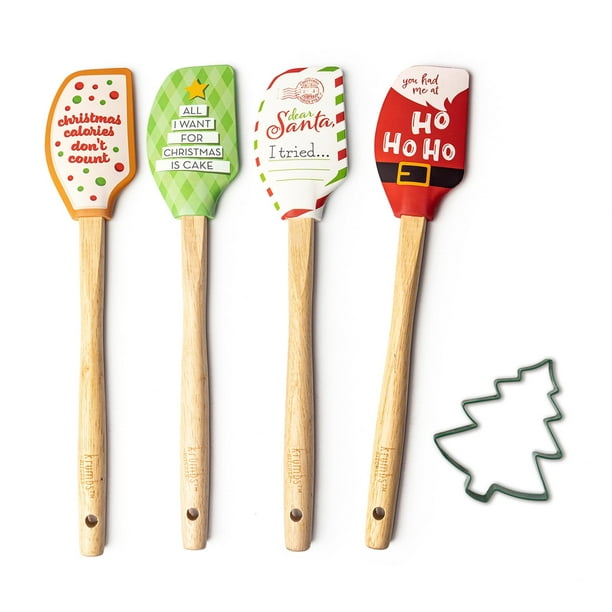 Set de espátulas y cortadores de galletas DM Merchandising Holiday