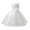 White, variant on Clothes Open Back Lace And Mesh Bridesmaid Dress Children's Sequined Sleeveless Chiffon Dress Performance Dress Dress Skirt