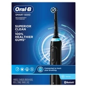 Oral-B Toothbrush, Pro 5000 Smartseries Power Rechargeable Electric Toothbrush with Bluetooth Connectivity - Black