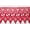 Red, variant on Altotux 3" Burgundy Maroon Dark Red Embroidered Floral Scalloped Venice Lace Trim Victorian Guipure Sewing Supplies By Yard (UB004)