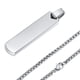 thumbnail image 1 of Vnox-Collar de barra inicial para hombres, colgante de barra Vertical geométrica gruesa con letras de A-Z, Collar Simple informal, regalo para él, 1 of 4