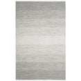 thumbnail image 5 of SAFAVIEH Montauk Vaughn Geometric Cotton Area Rug, Light Grey/Ivory, 4' x 4' Round, 5 of 7
