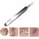 thumbnail image 5 of 2 uds acero inoxidable espinillas acné imperfecciones Extractor de espinillas agujas curvadas Clip para acné pinzas herramienta de cuidado facial C brillar Electrónica, 5 of 5