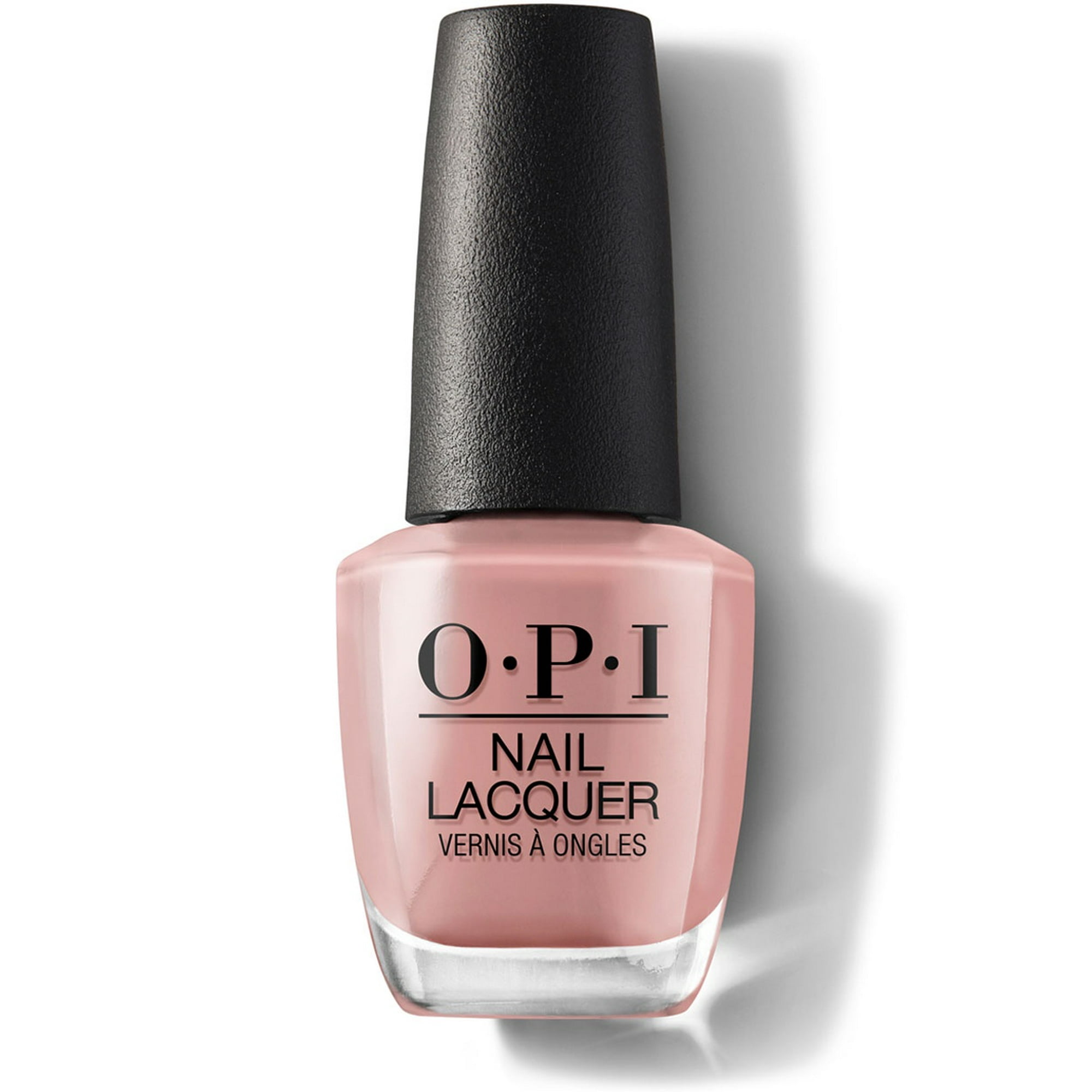 OPI Nail Lacquer, Barefoot In Barcelona, Neutral Nude Nail Polish, 0.5 fl oz