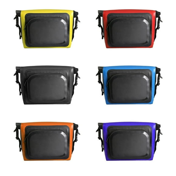 Bicycle Front Handlebar Bag Cycling Tube Pouch Holder Portable Bike Saddle Pack Phone Key Gloves Beam Case Bag with Zipper Pocket