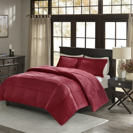 Comfort Classics Monterey Corduroy Reverse to Berber Comforter Mini Set