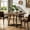 Brown, variant on Fnova 31.5" Square Dining Table, Small Kitchen Dinner Table, 2-4 Person Industrial Dining Table, Square Kitchen Table for Dining Room Farmhouse Home Decor Furniture