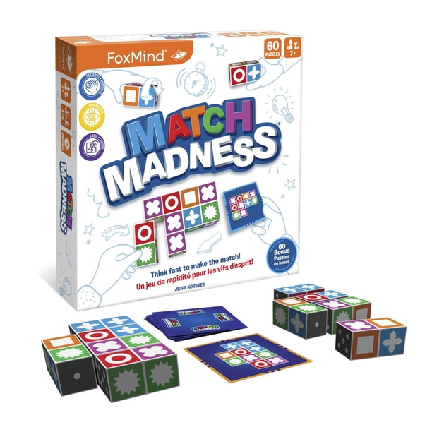 FoxMind Juegos: Match Madness, un juego de rompecabezas a juego, Think Fast to Make the Match, desar