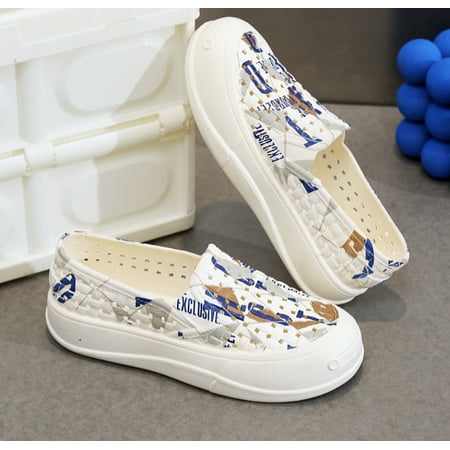 Women s Sandals Breathable Comfortable Outdoor Indoor Shoes Fashion Printed Casual Loafers Airflow Orifice
