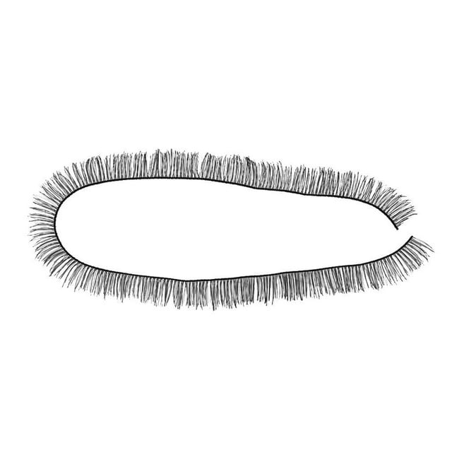 TISHITA 10pcs DIY Doll False Eyelashes Strips, Full Eye Reusable False For Bjd Dolls 8mm