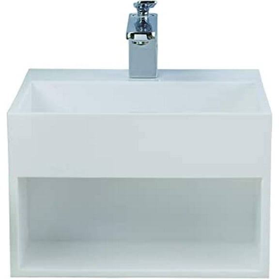 Barclay Simon Resin Wall Hung, White