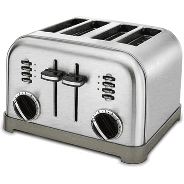 4 Slice Toaster Oven, Brushed Stainless