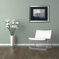 thumbnail image 2 of Trademark Fine Art "Blue Lake" Canvas Art by Philippe Hugonnard, Black Matte, Silver Frame, 2 of 3