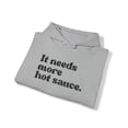 thumbnail image 4 of Hot Sauce Addict Spicy Food Lover Chile Hoodie, Gifts, Hooded Sweatshirt, 4 of 4