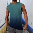 thumbnail image 2 of HCNTES Men Plain sleeveless Tank Tops for Men Workout Beach Training Running Vest(Multi-color,XXL), 2 of 4