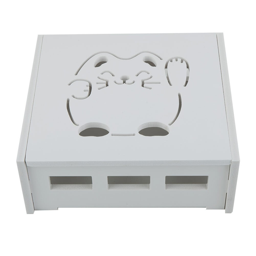 Wireless Router Rack Living Room Wall-mounted WiFi Storage Box Wall Decoration