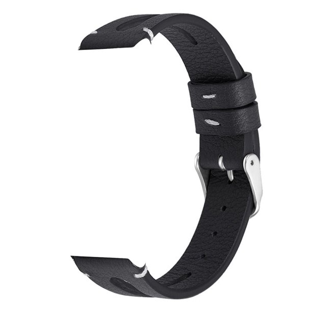 Reemplazo para Fitbit Charge 3 Pulsera de cuero Estilo hueco Muñequera ajustable Reemplazo de correa Vogacara PJ7400-09