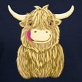 thumbnail image 3 of CafePress - Happy Highland Cow Hoody - Pullover Hoodie, Classic, Comfortable Hooded Sweatshirt, 3 of 4