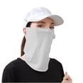 thumbnail image 2 of Miqool Unisex Face Cover for Sun Protection, UPF 50+ Breathable Washable Reusable Face Cover for Cycling Motorcycle Fishing Summer Outdoor Activities, 2 of 3